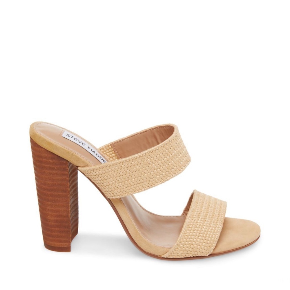 Steven Madden Callen Natural Raffia